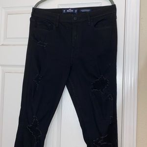 Black stretchy jeans